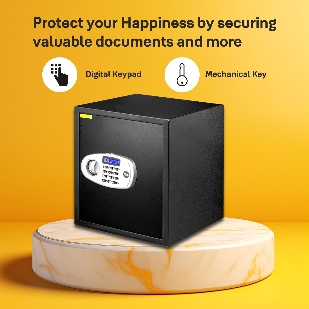 Yale Standard Safe locker for home and office 41 litres