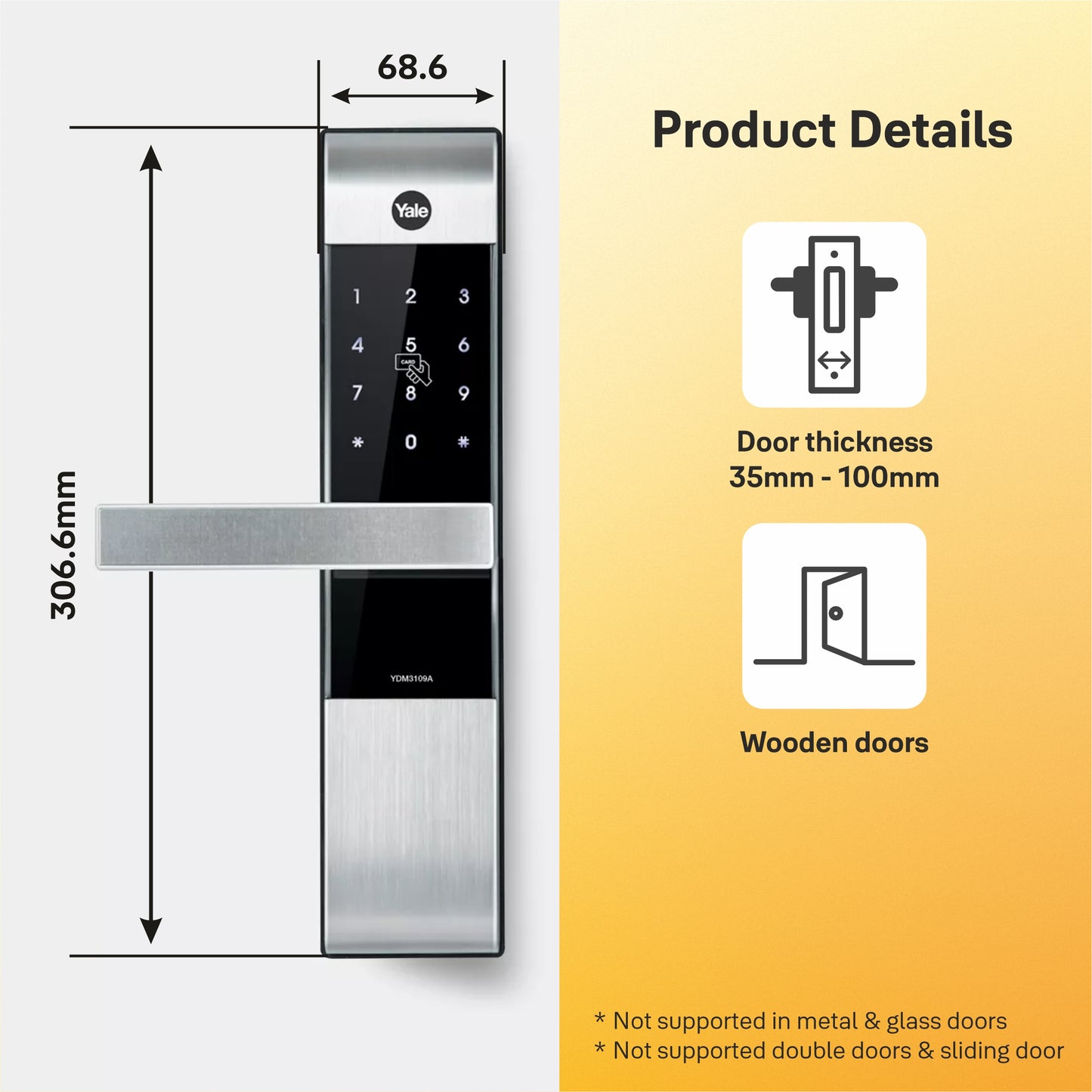 RFID Smart lock with App control