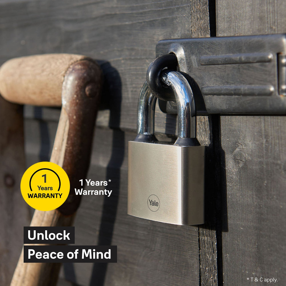 Iron Disc Padlock with 1 year warranty