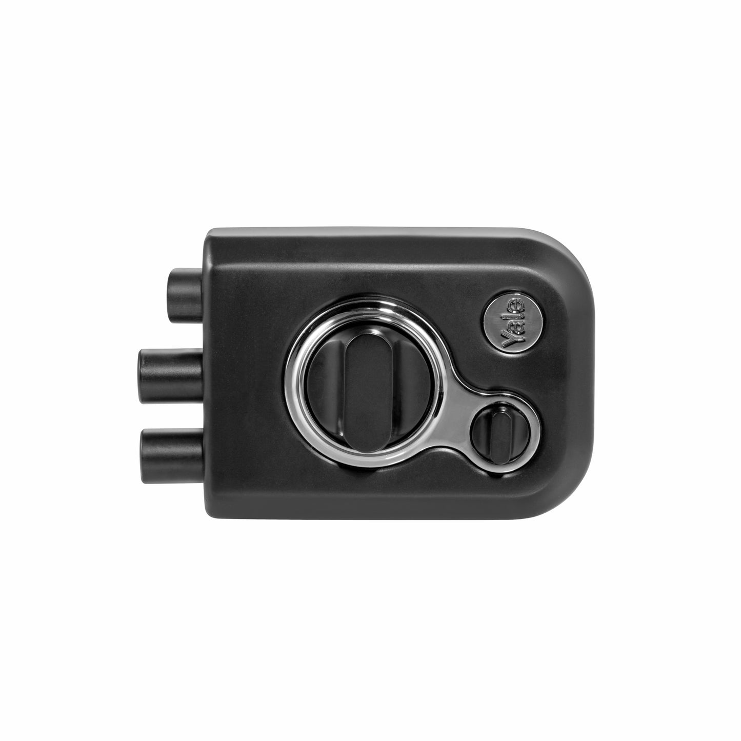 Yale Kratos™ Rimlock – Tribolt, 2 Deadbolts & 1 Latch Bolt, Thumbturn, 4 Dimple Keys (Black Matt and Black Nickel)