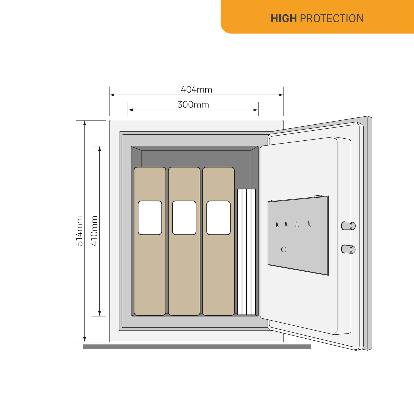 Yale Fire Safe Locker for home and office