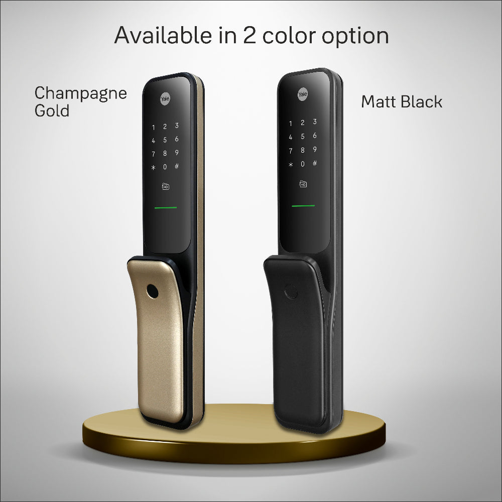 Yale Kyra smart lock push pull colors available