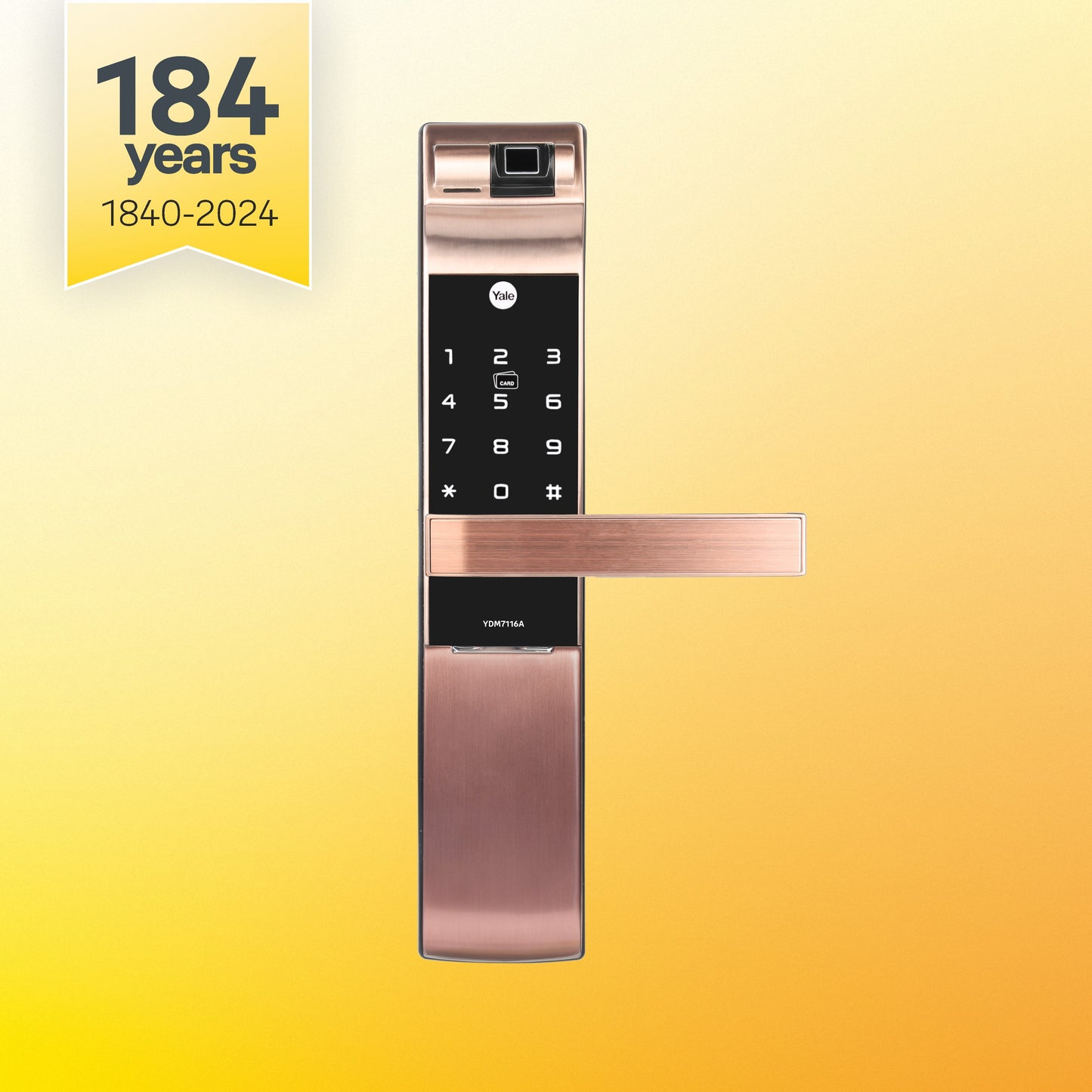 yale smart door lock YDM 7116