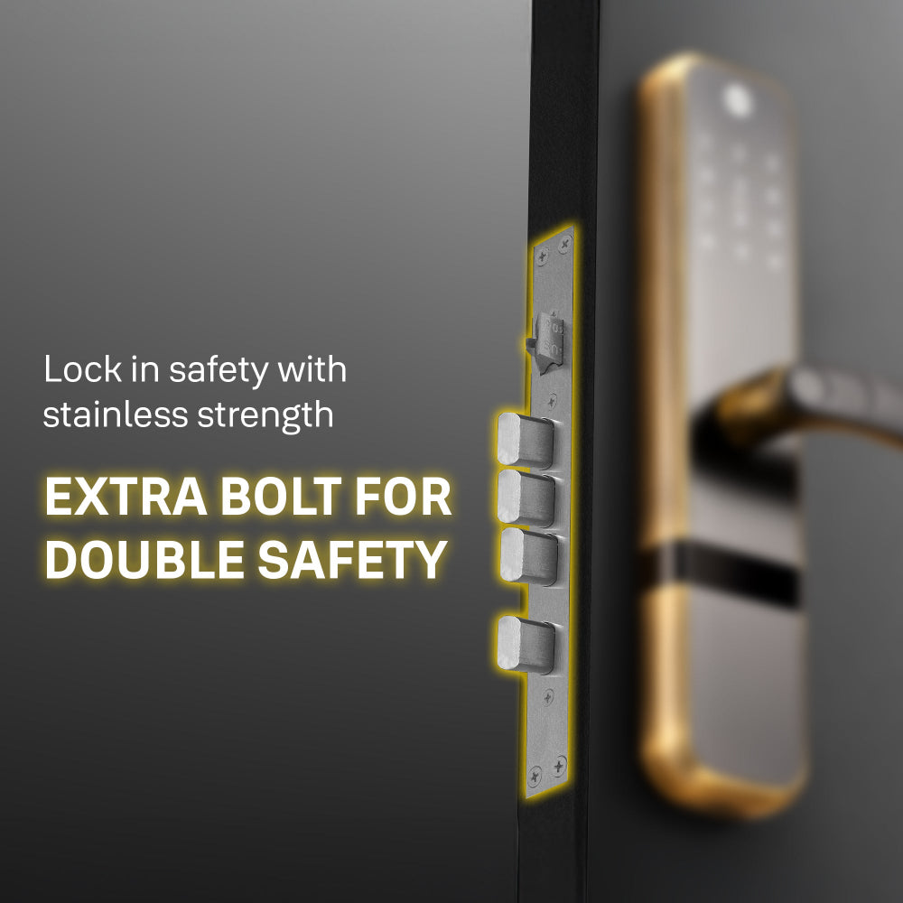 Yale Zuri Antique Bronze 5 way smart lock