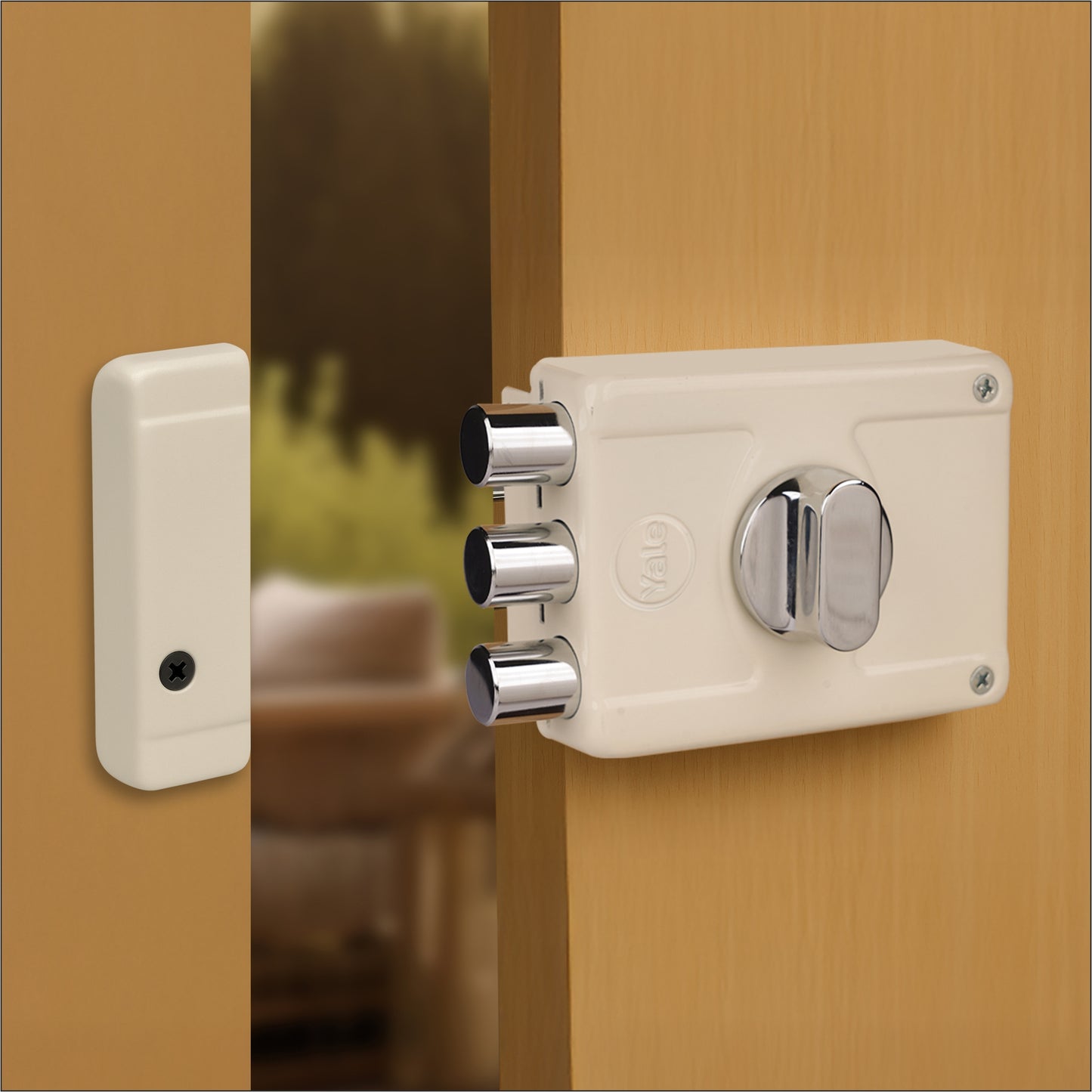 3 deadbolt RIM lock for main door