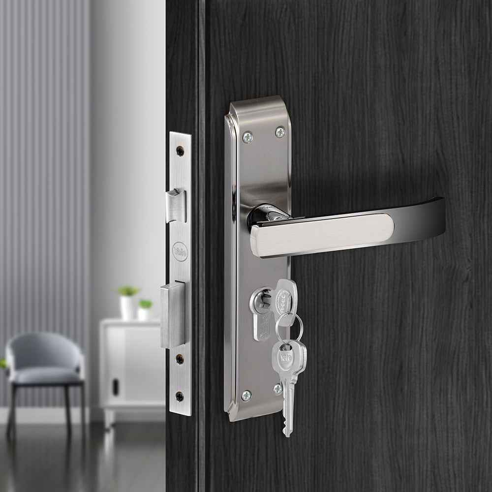 Yale YECM mortise comboset with lock and handle