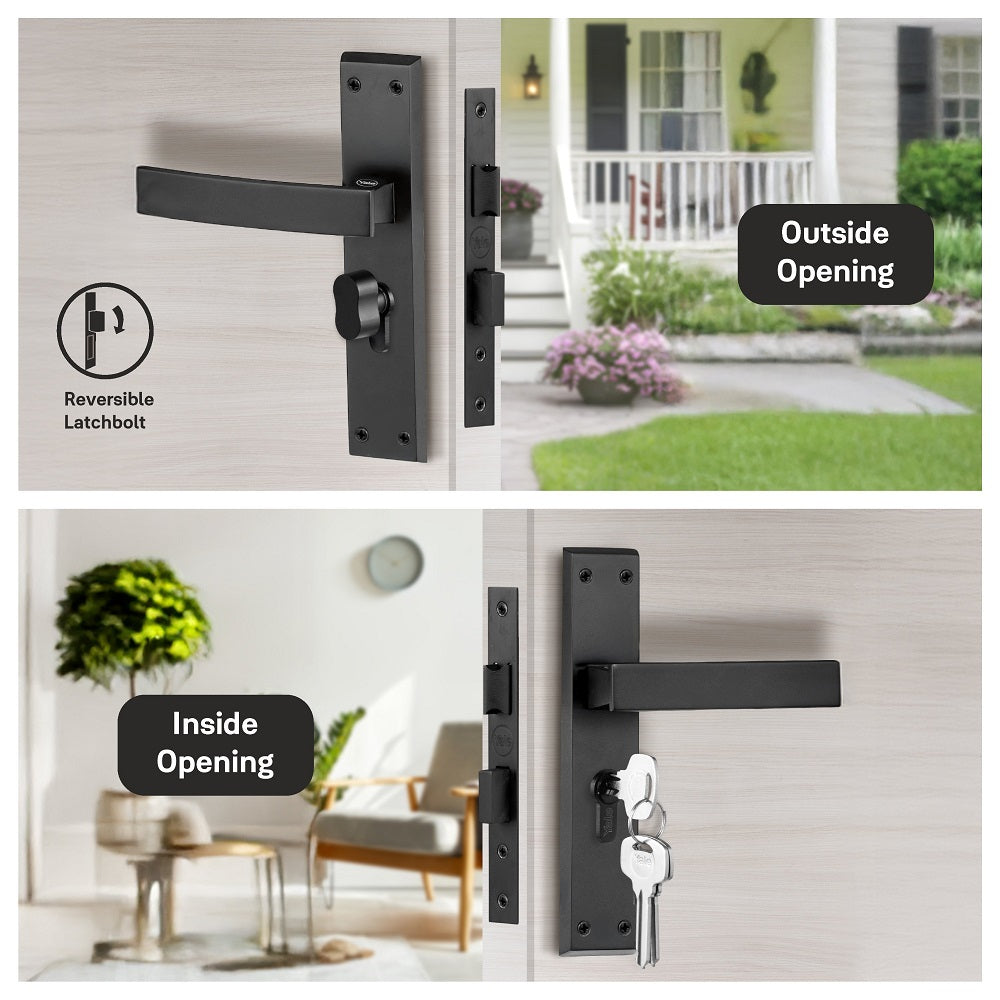 YECM Mortise Combo Door Handle and Lock Set