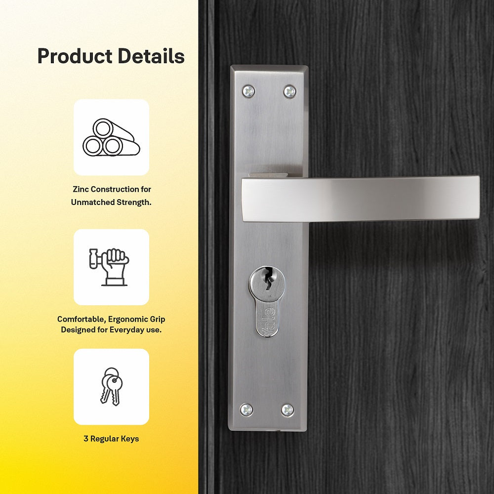 YECM Mortise Combo Door Handle and Lock Set