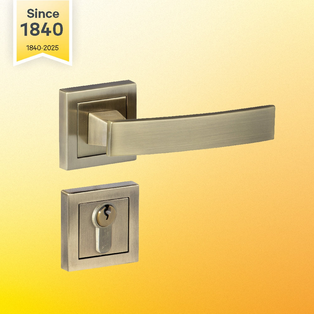 Yale YECM mortise comboset with lock and handle