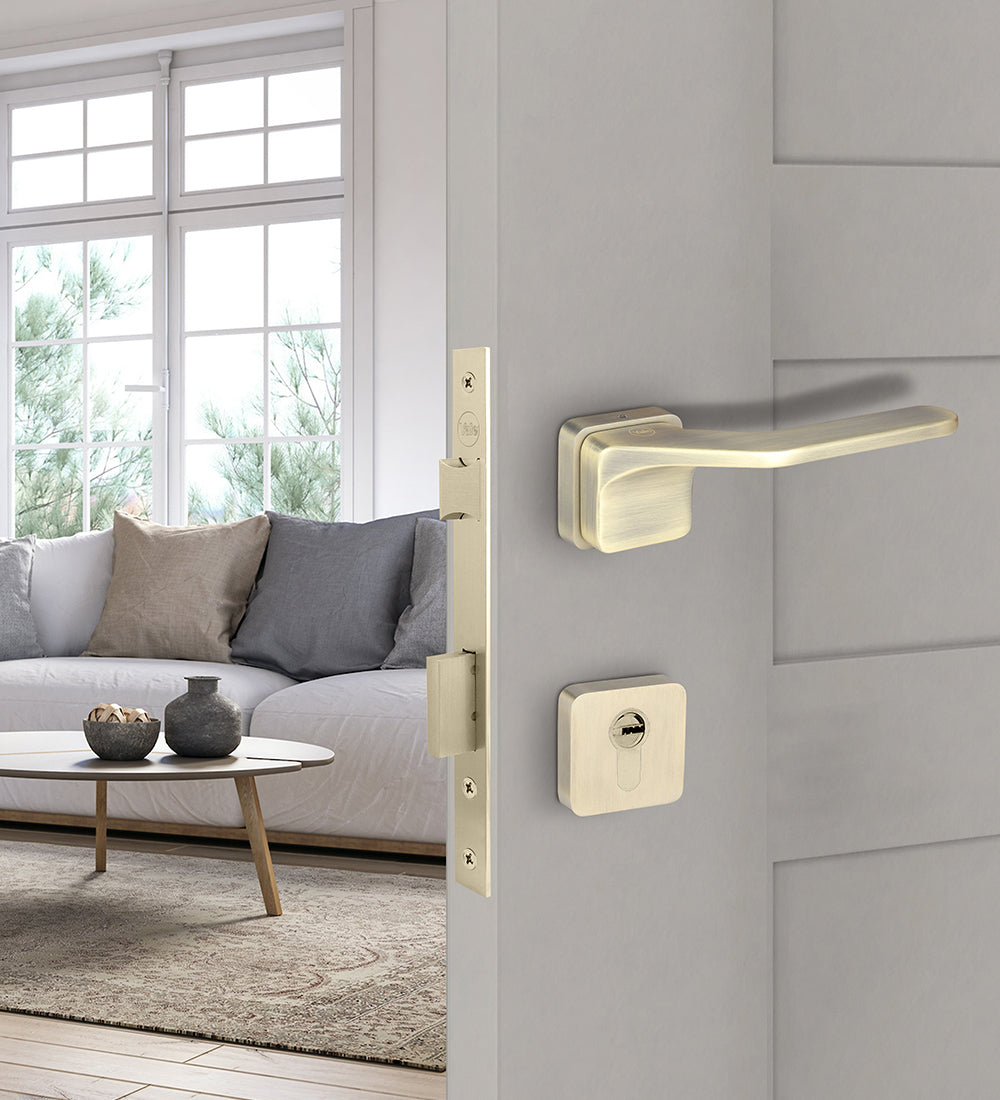YMSL-1002-SS - Yale Marvel Series Premium Handle, with Mortise Lockbody and Euro Profile Cylinder with Dimple Keys