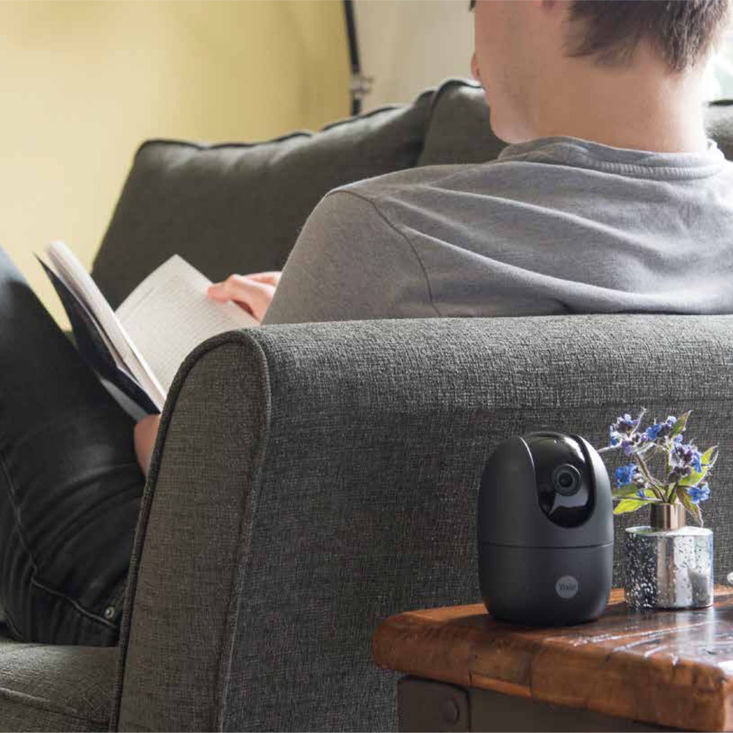 Indoor WiFi Camera Pan & Tilt, Motion Detection, Live Viewing, Privacy, 2 Way Talk