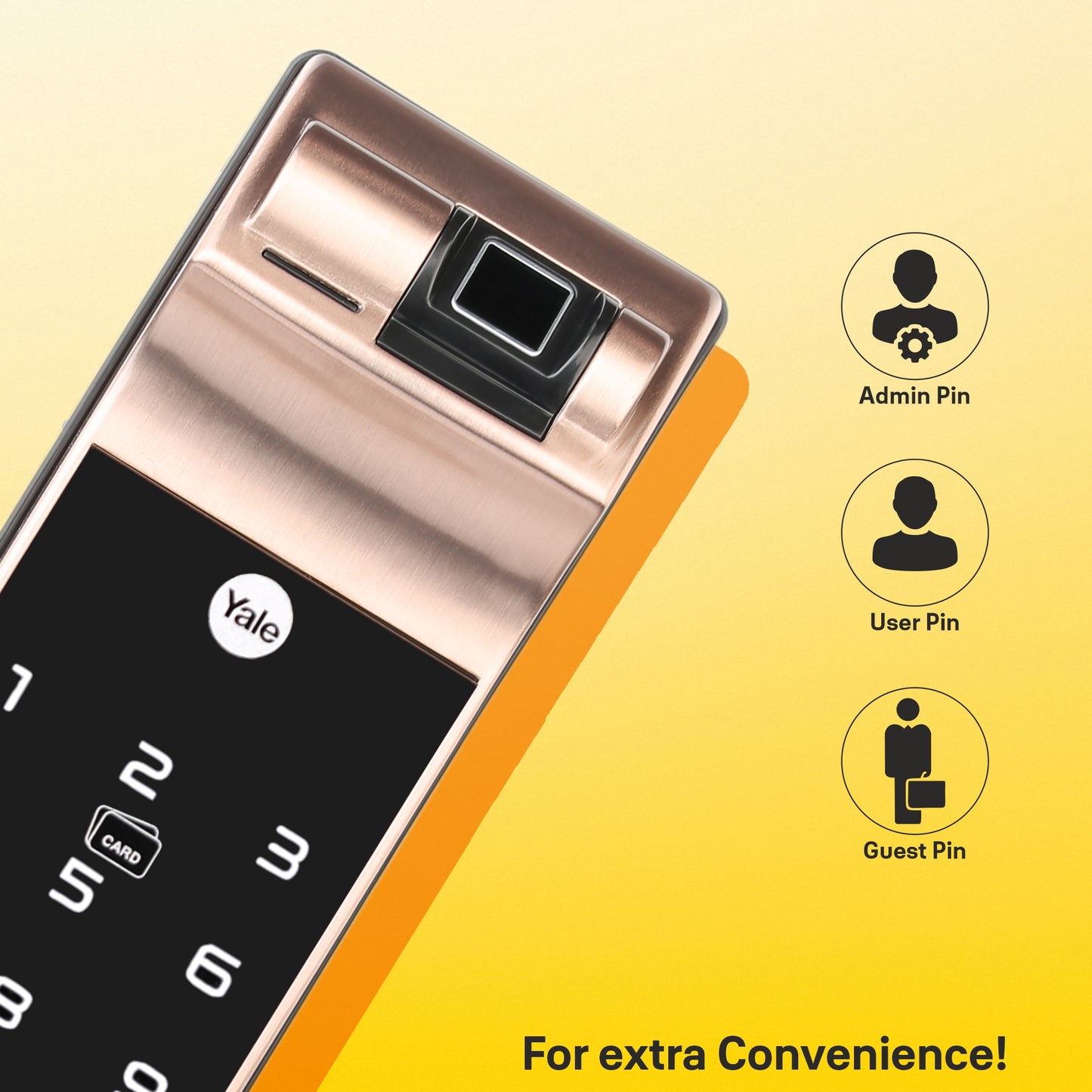 yale smart door lock YDM 7116