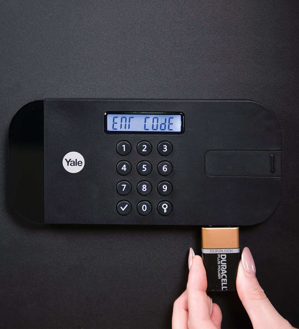 Yale high security large safe locker for home and office