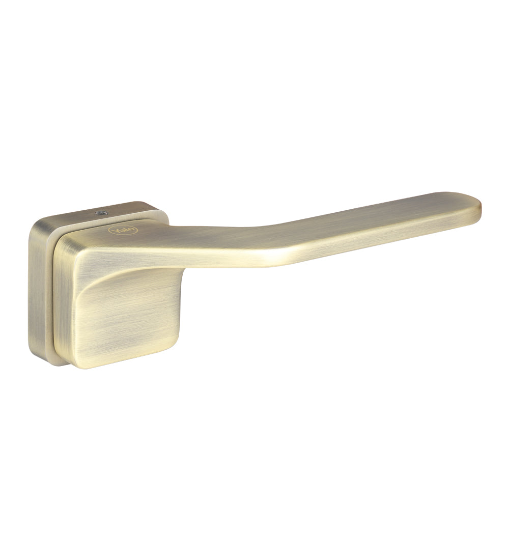 YMSL-1002-AB - Yale Marvel Series Premium Handle, With Mortise Lockbody and Euro Profile Cylinder with Dimple Keys