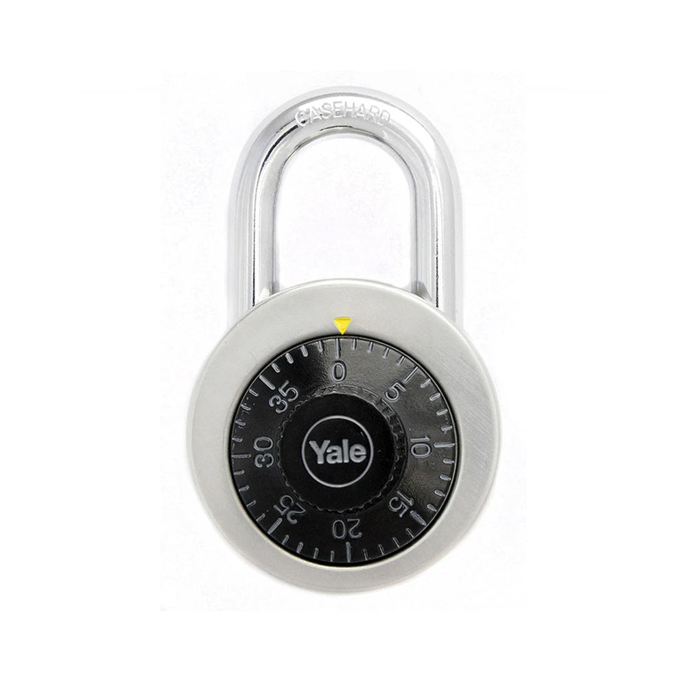 Y140 50mm Combination Padlock Stainless Steel – Yale India