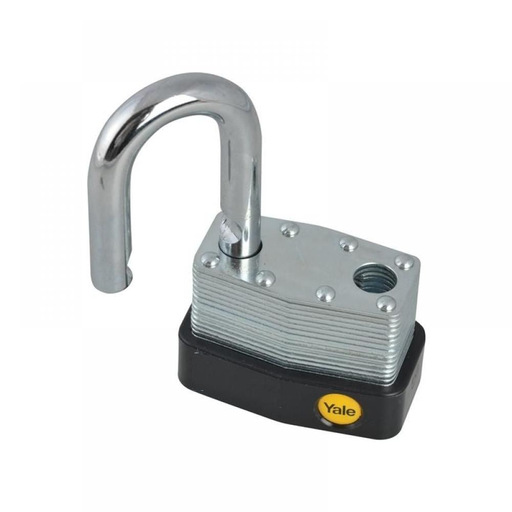 Y125B/40/122/1 - Laminated SS body padlock with hardened Steel Shackle, 40mm body