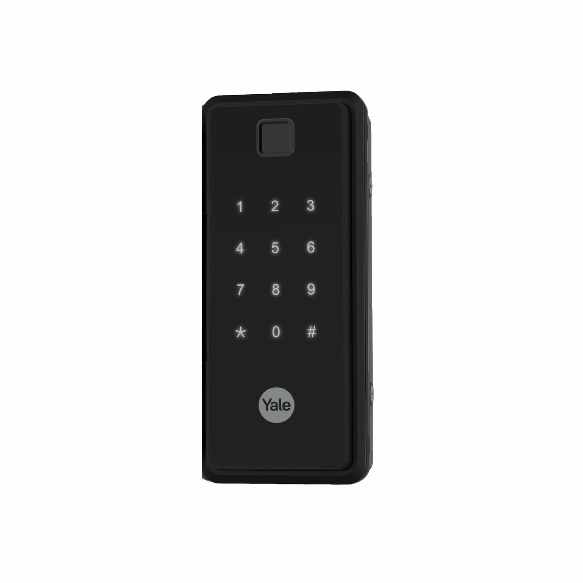 Yale Reflecta Digital lock for Glass doors, With Biometric fingerprint access, PIN
