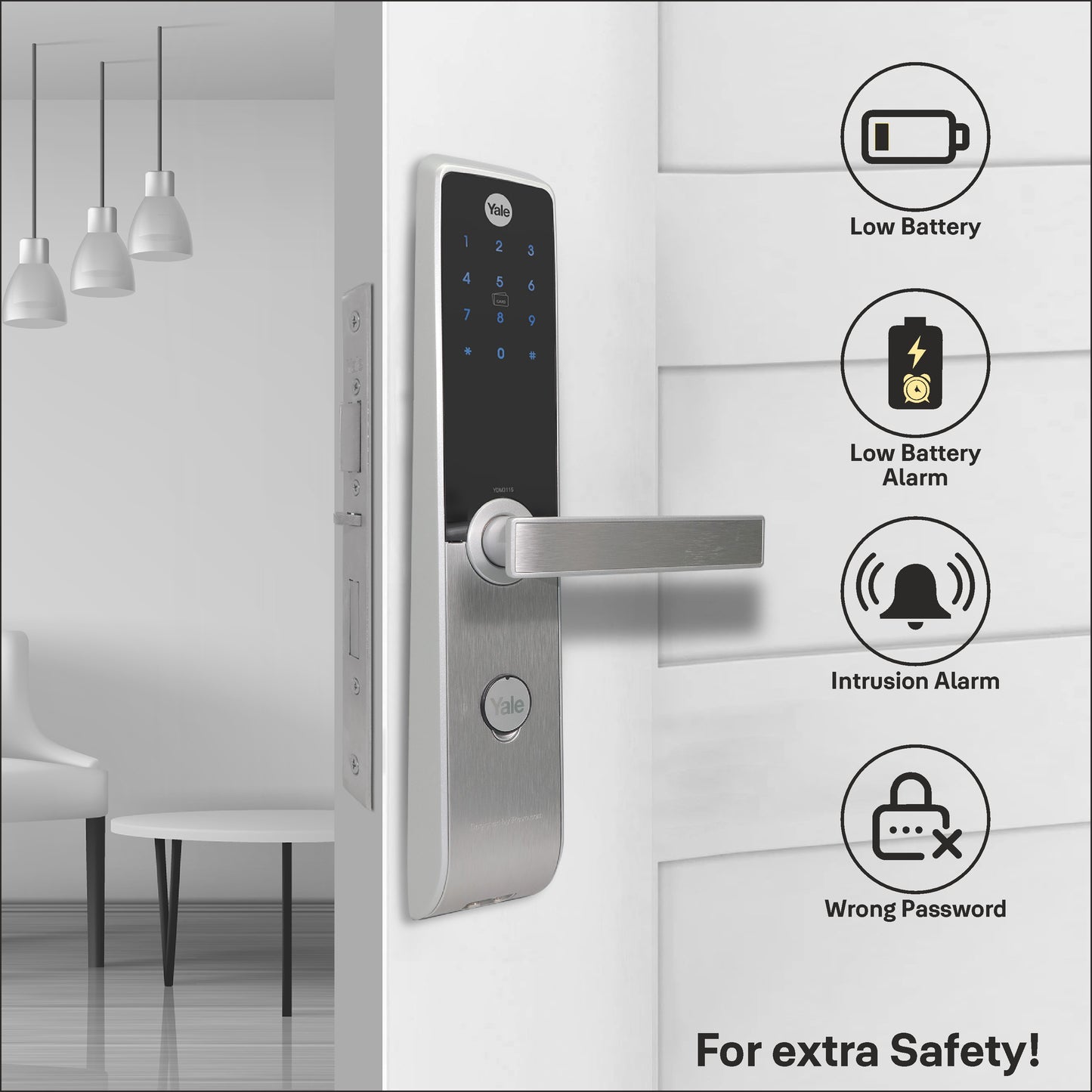 Yale YDM 3115 Smart Lock with RFID