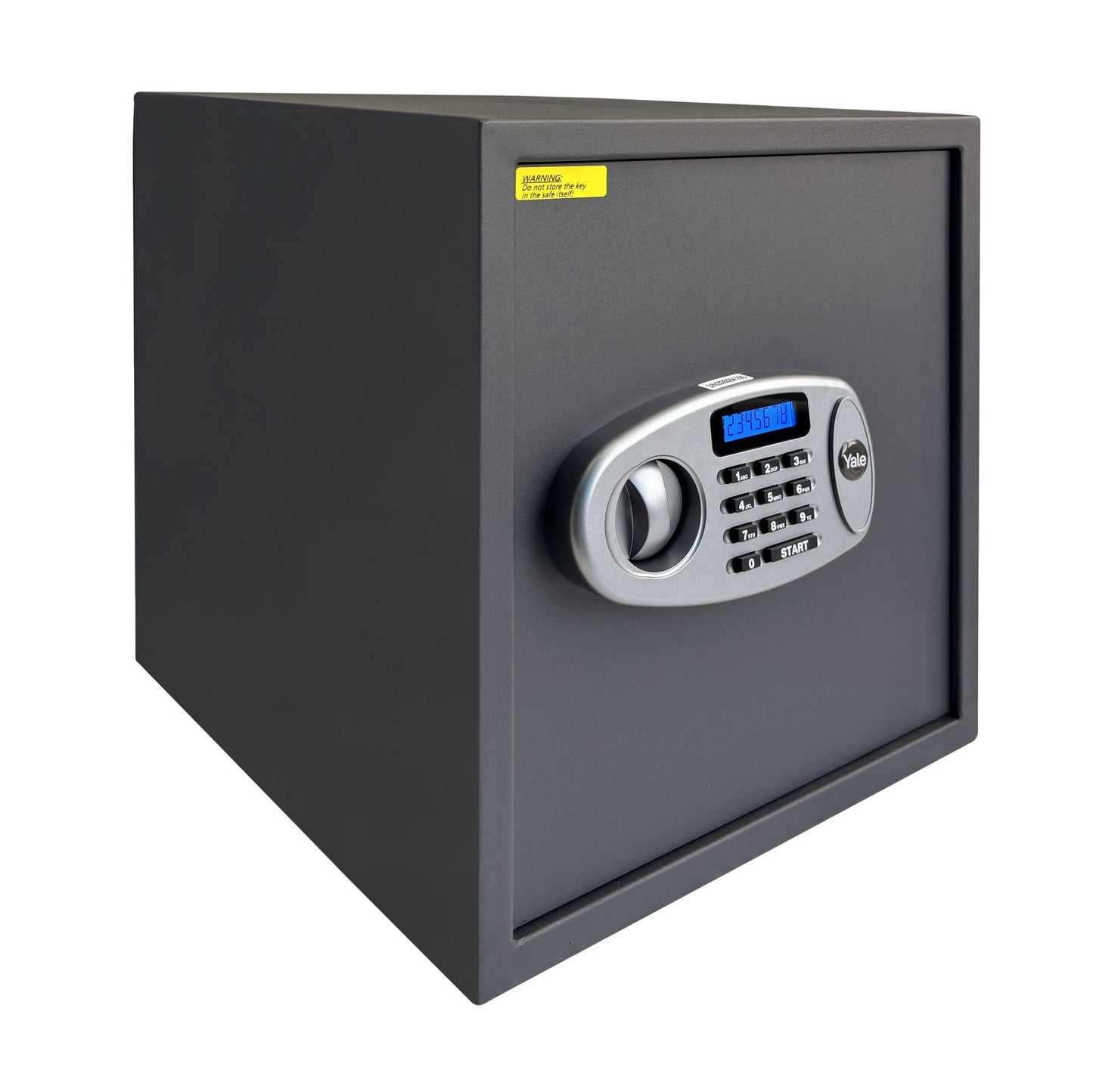 Yale YSS/390/GR Standard Large Electronic Safe locker with Pincode Access- 41 litres, Grey