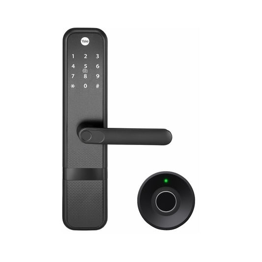 Special Bundle Offer - Zuri Smart Lock (Black) with YWLOL Digital Wardrobe Fingerprint Lock