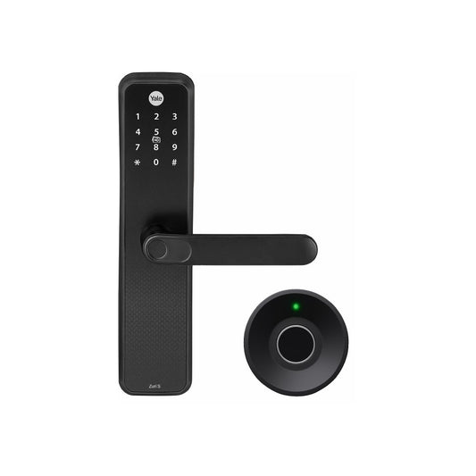 Special Bundle Offer - Zuri S (Black) Smart Lock with YWLOL Digital fingerprint wardrobe lock (Black)