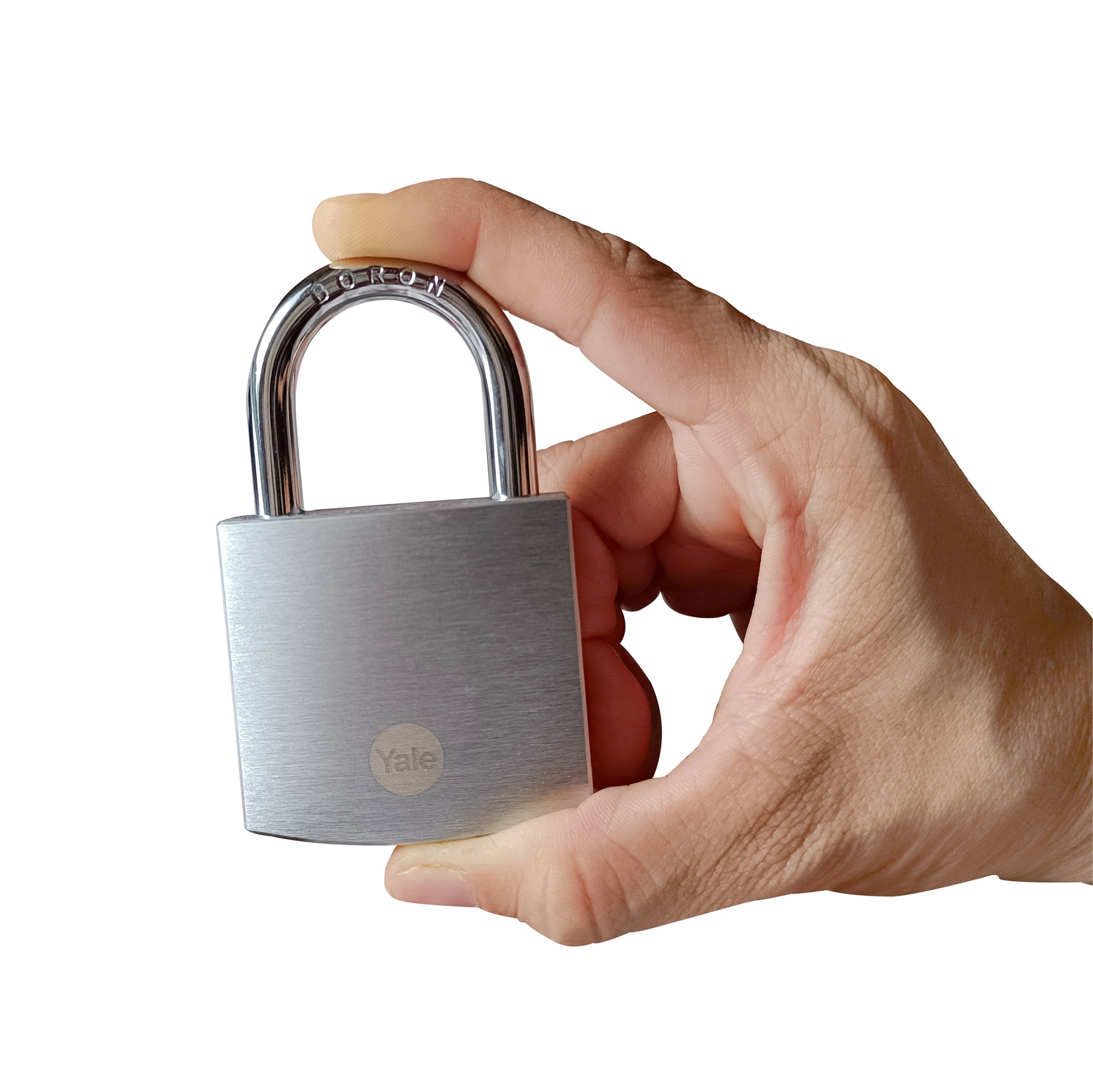 Y120 High security Brass lock with Boron steel shackle