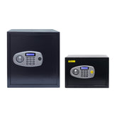Yale Standard X-Large (41.0ltrs) and Small (8.6 ltrs) lockers Combo pack, with Pincode and manual access, Black