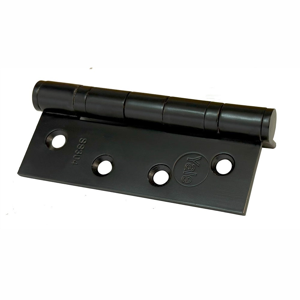 Ball Bearing Butt Door Hinges 5.0 x 3.0 x 3.0mm , SS304, Black Matt Color, Pack of 2