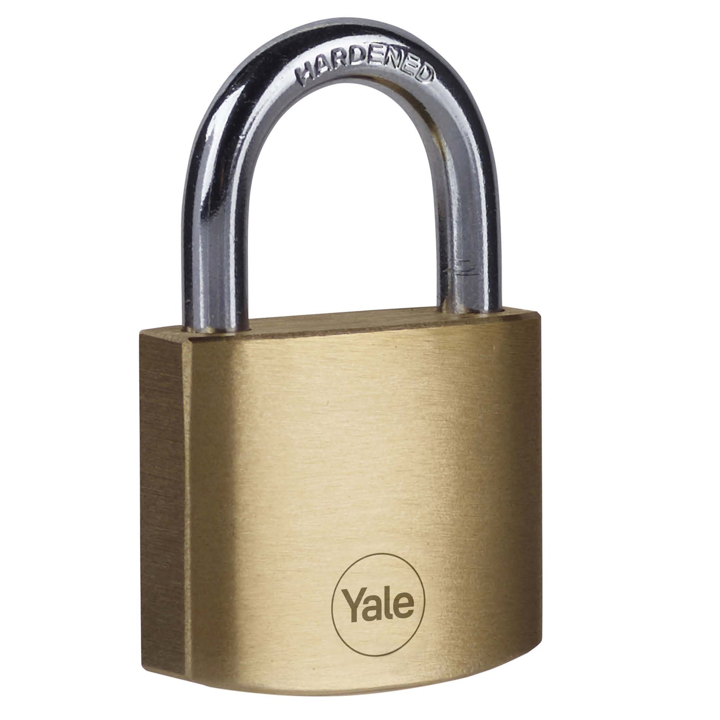 Y110B/40/122/1 Yale 40mm Brass Padlock with 3 Regular Keys (Brass Finish)