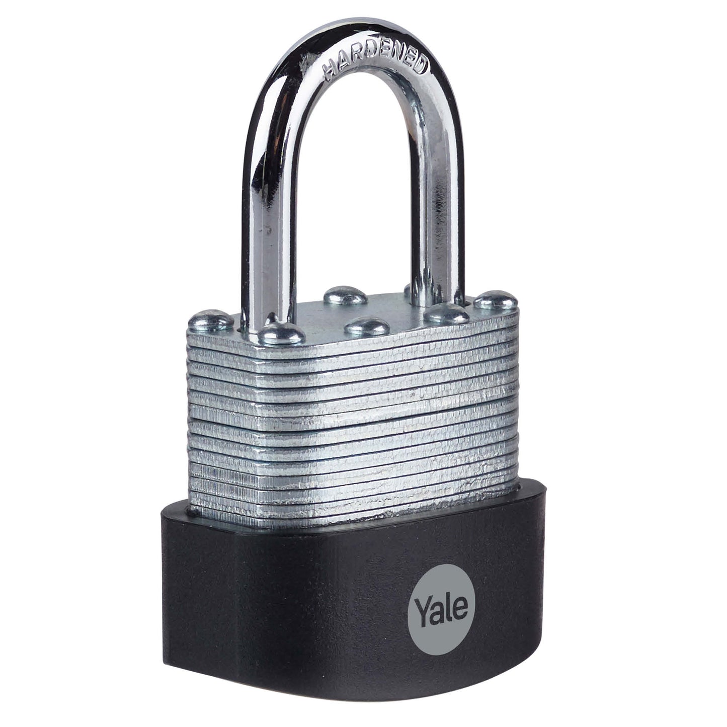 Y125B/40/122/1 - Laminated SS body padlock with hardened Steel Shackle, 40mm body