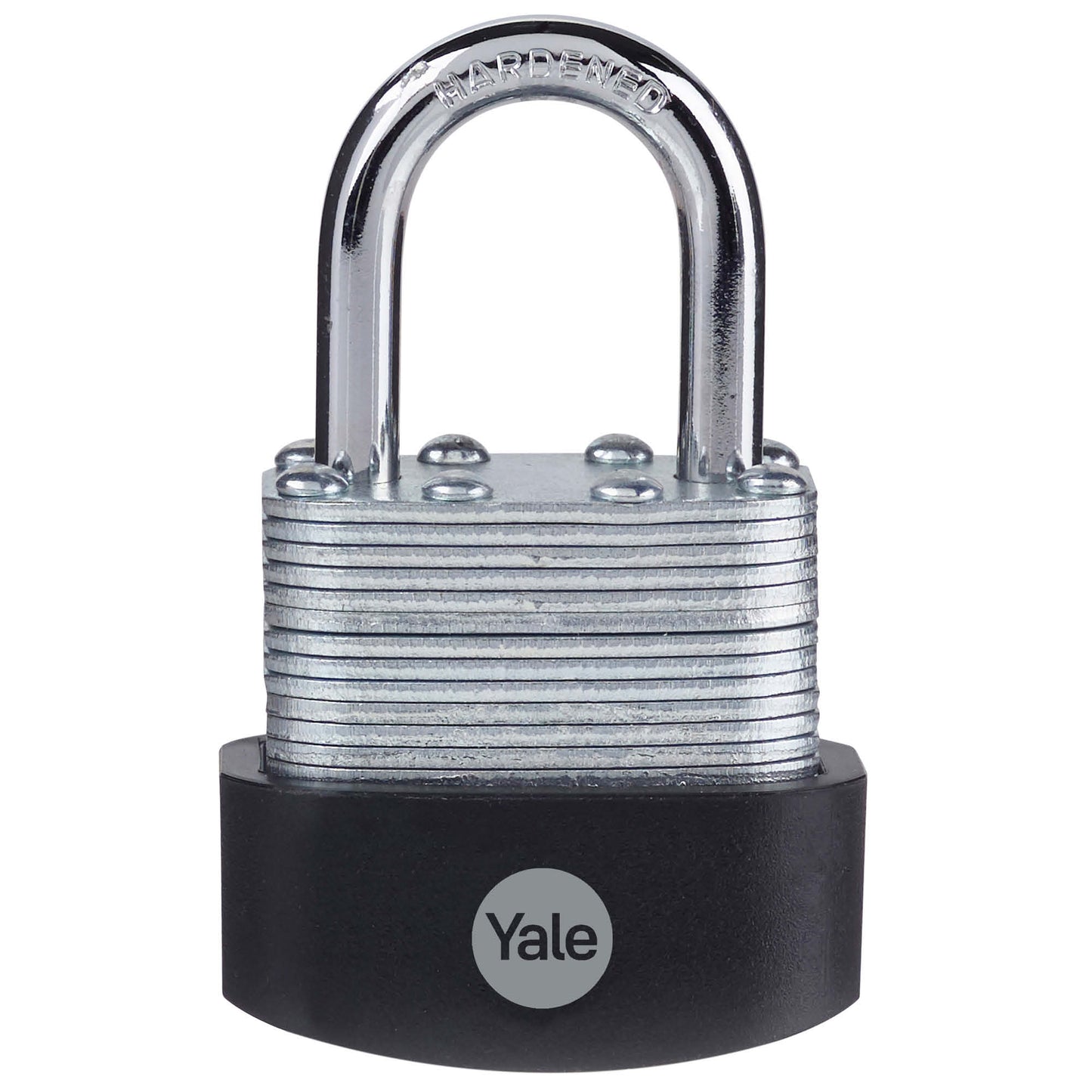 Y125B/40/122/1 - Laminated SS body padlock with hardened Steel Shackle, 40mm body