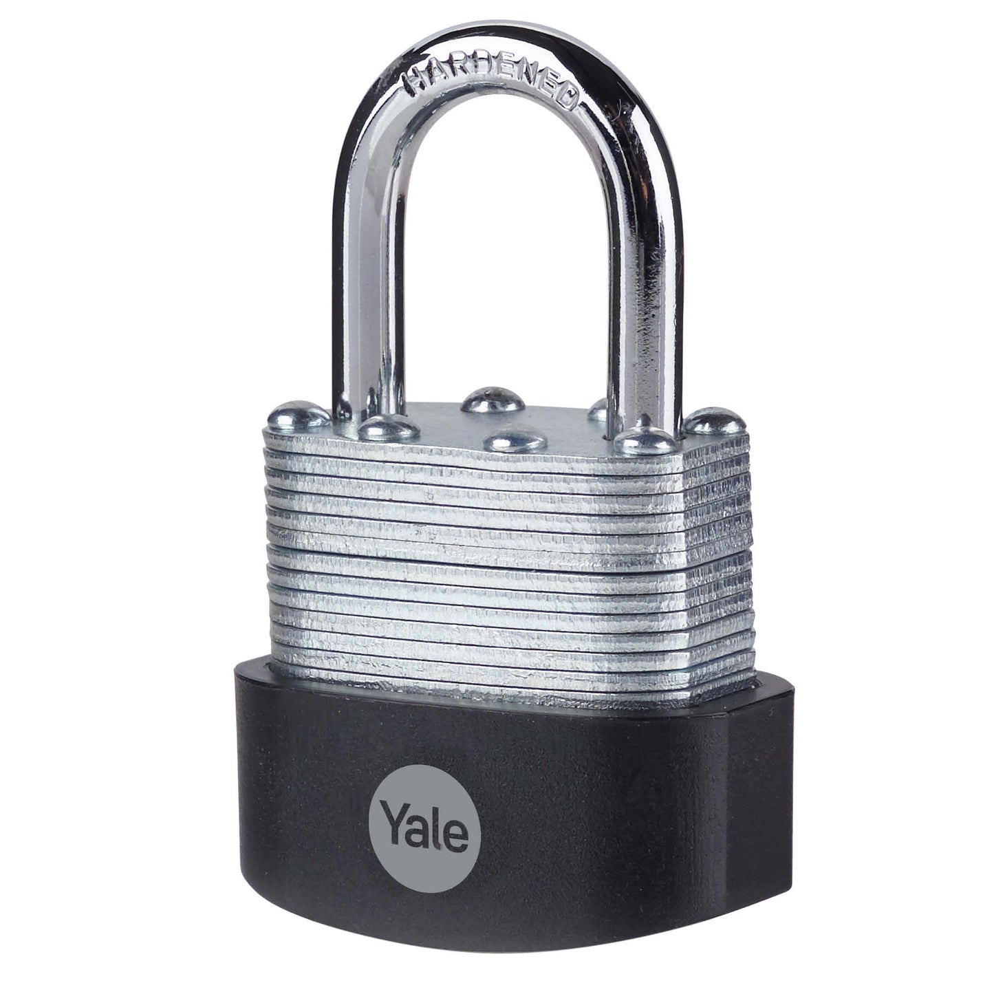 Y125B/40/122/1 - Laminated SS body padlock with hardened Steel Shackle, 40mm body