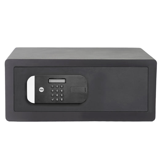 YLFM/200/EG1 Maximum Security Laptop Digital Locker with Fingerprint and Pin Access - Grey