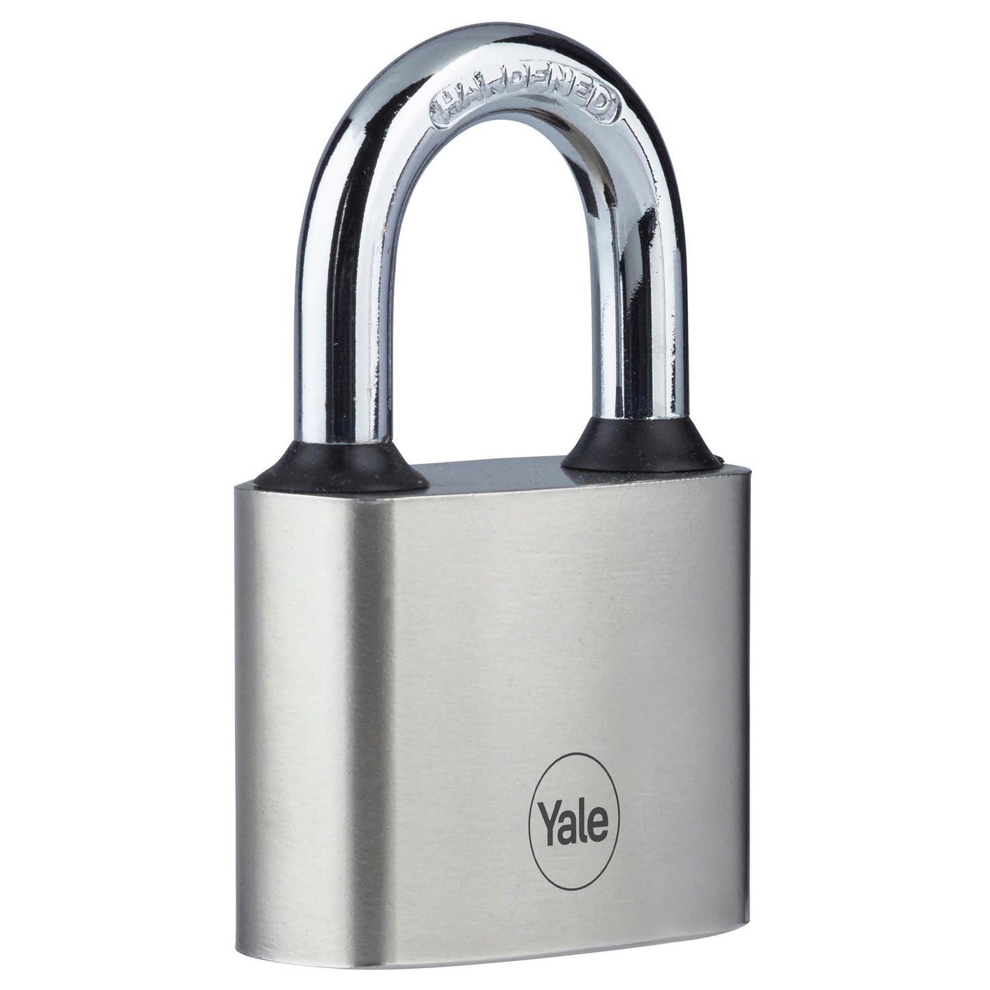 Y112/40/124/1 Yale 40mm Iron Disc Padlock with3 Retaining Keys (Silver Finish)