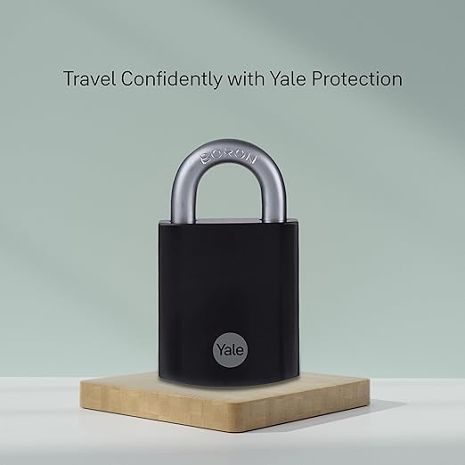 Yale Y90SB/45/129/1 Hardened Padlock with long shackle with 3nos. regular keys