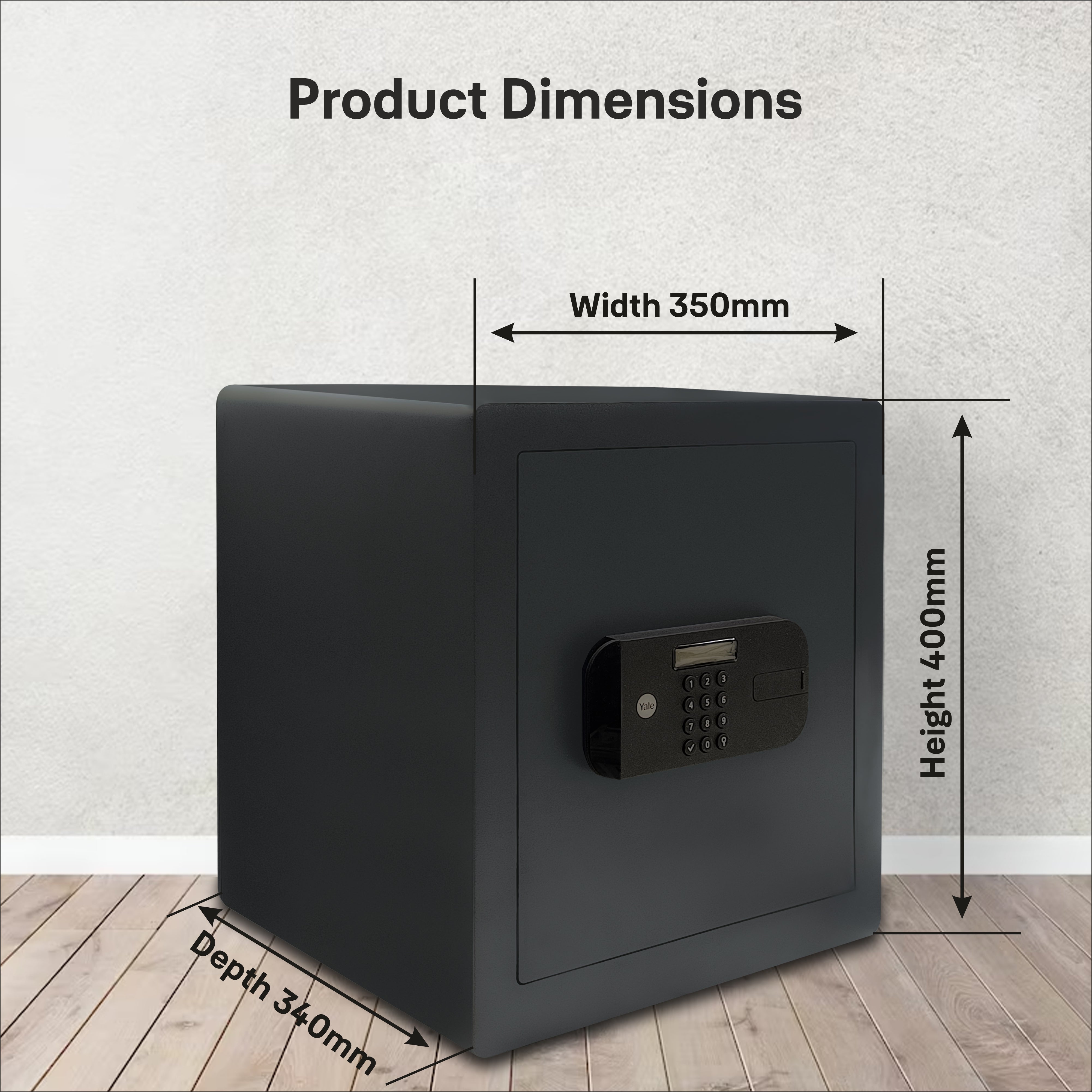 YSEB/400/EB1 High Security Office Digital Safe Locker - Pin Access