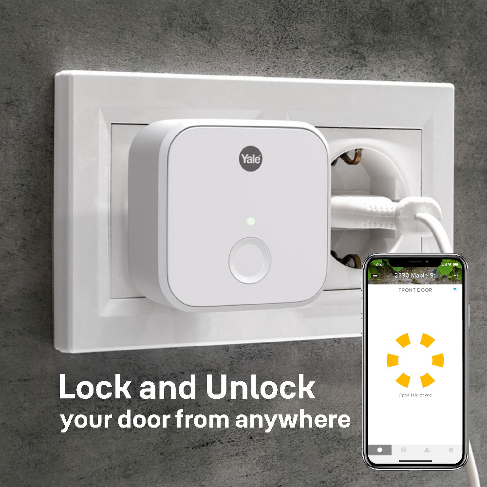 Yale wifi connectX bridge for 4 smart devices with Yale home app