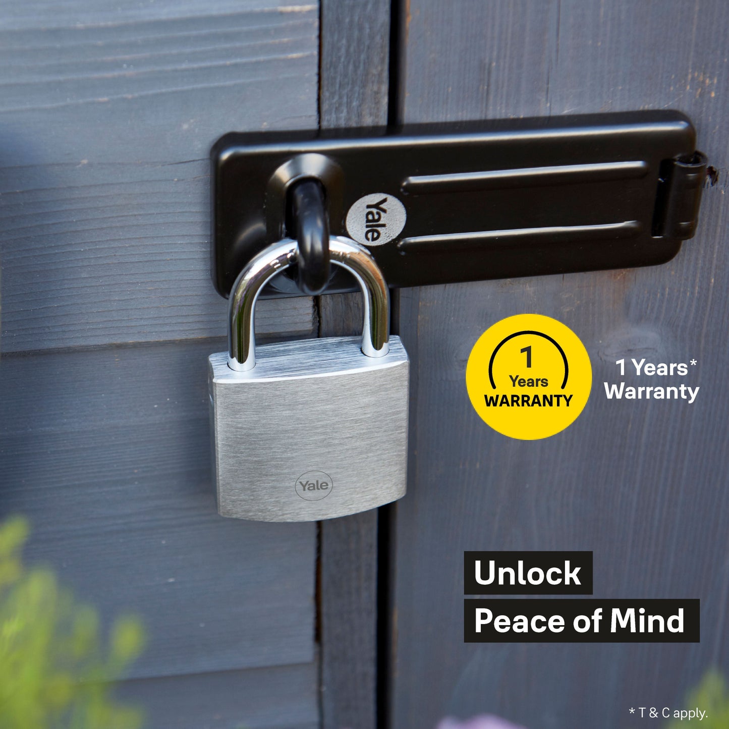 Y120 High security Brass lock with Boron steel shackle