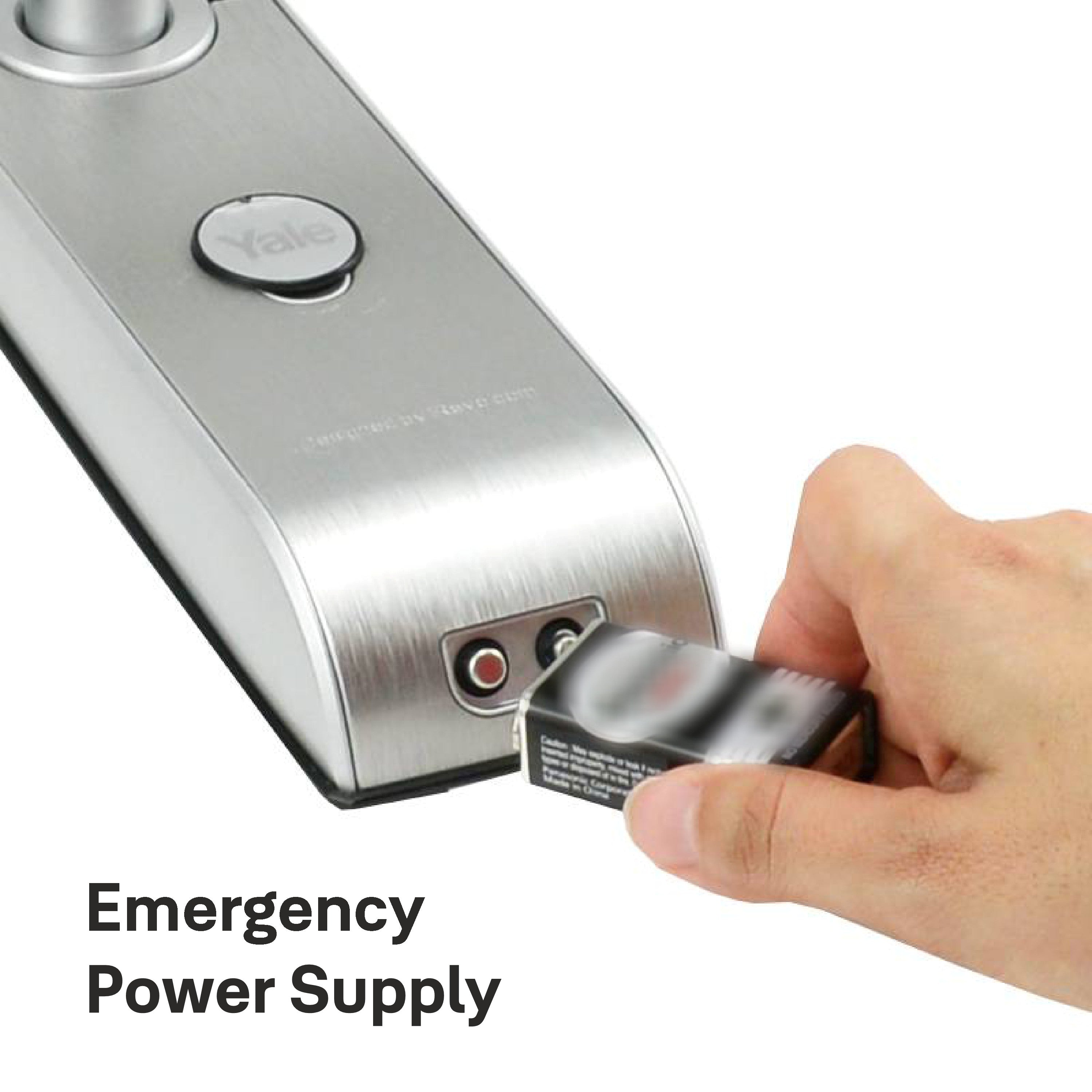 YDM 3115 AV Series- Smart Lock, Silver with PIN, RFID and
