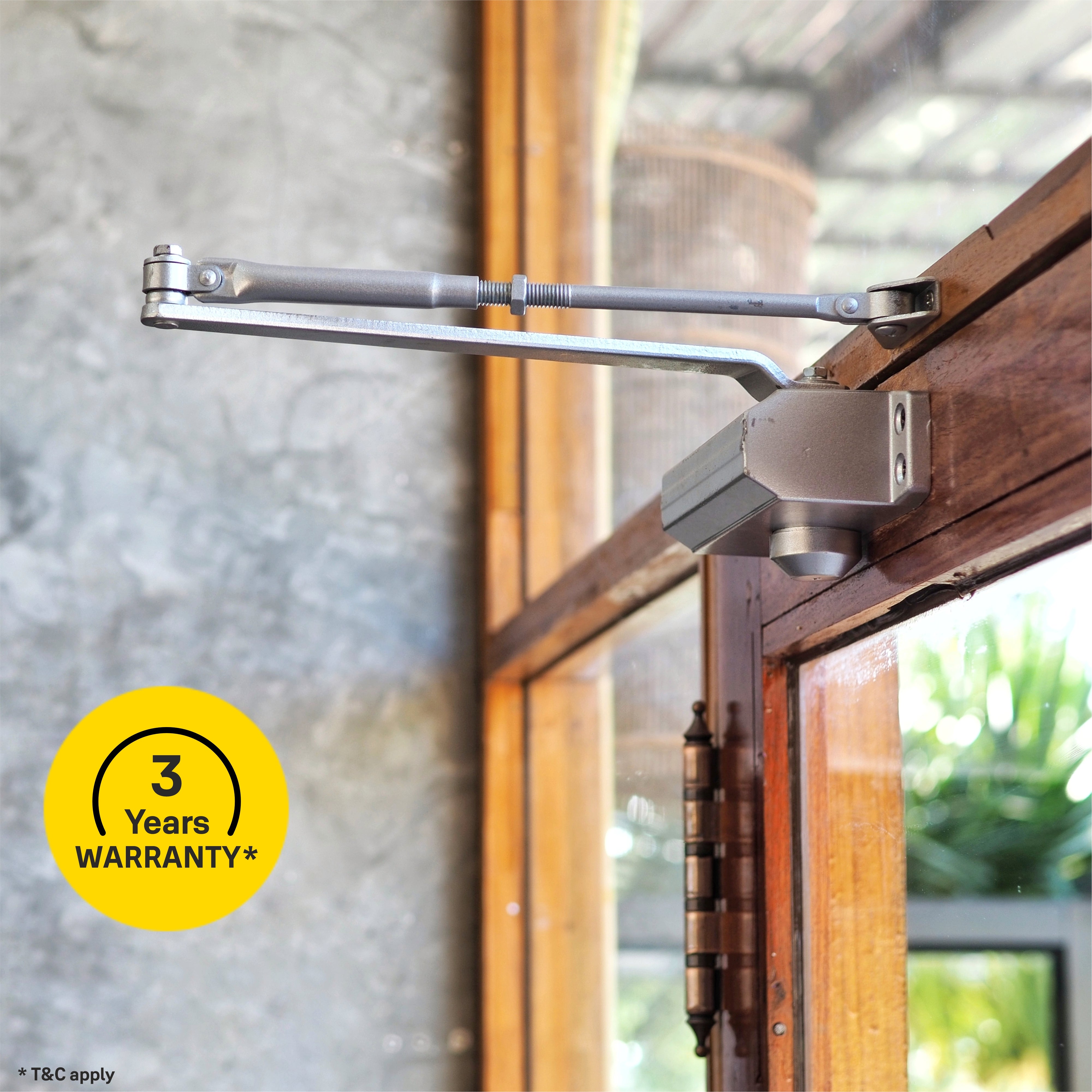 DCR 503 Door Closer EN Size 3, Silver. – Yale India