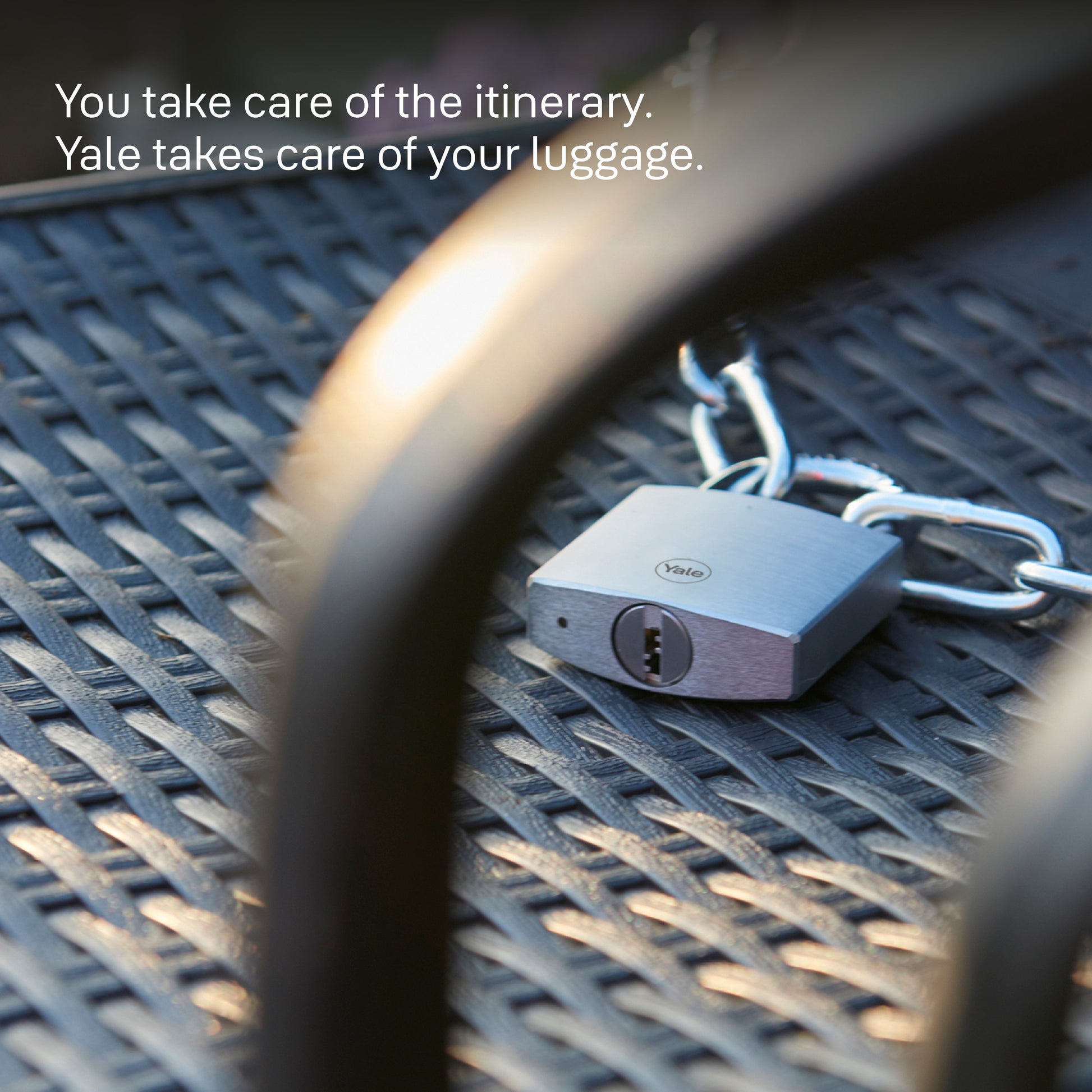 Y120 High security Brass lock with Boron steel shackle