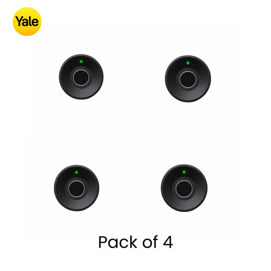 Yale YWLOL Wardrobe Digital Fingerprint Lock Pack of 4 - (Black)