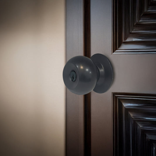 CA5127 US 19 Knobset- 60/70mm B/S, Bathroom (Black)
