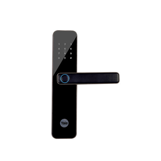 Yale YDME 50NXT Brown digital lock with 5 way unlocking