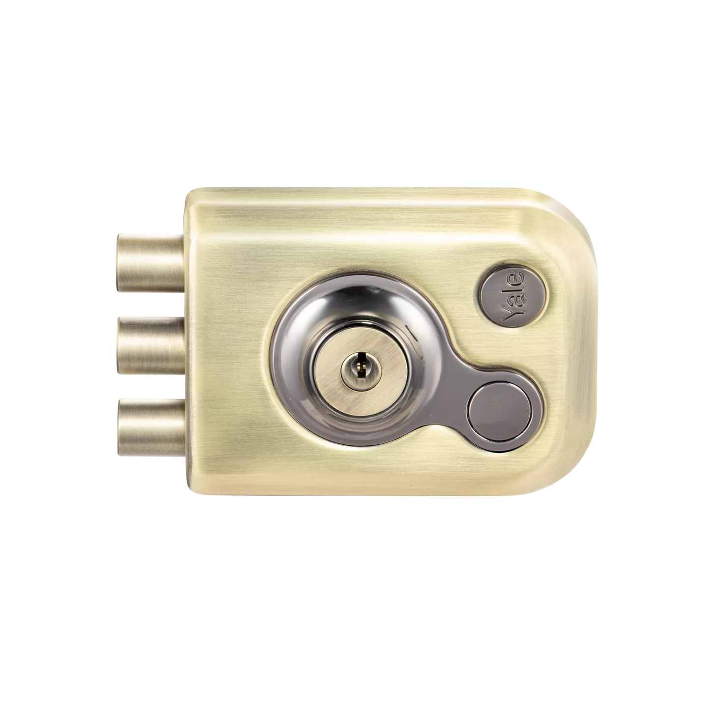 Kratos RIM lock both side keys Antique Brass tribolt lock