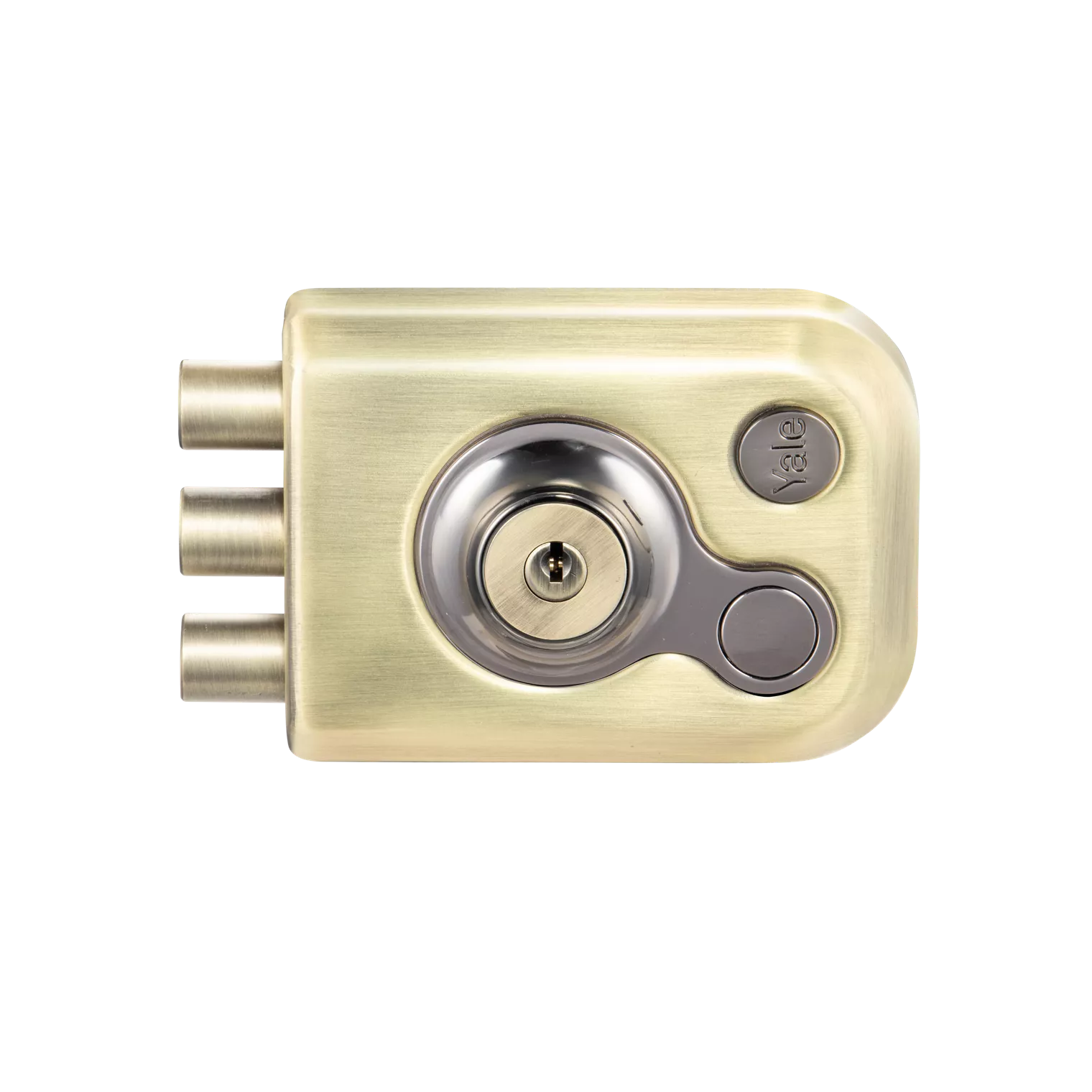 Kratos RIM lock both side keys Antique Brass tribolt lock