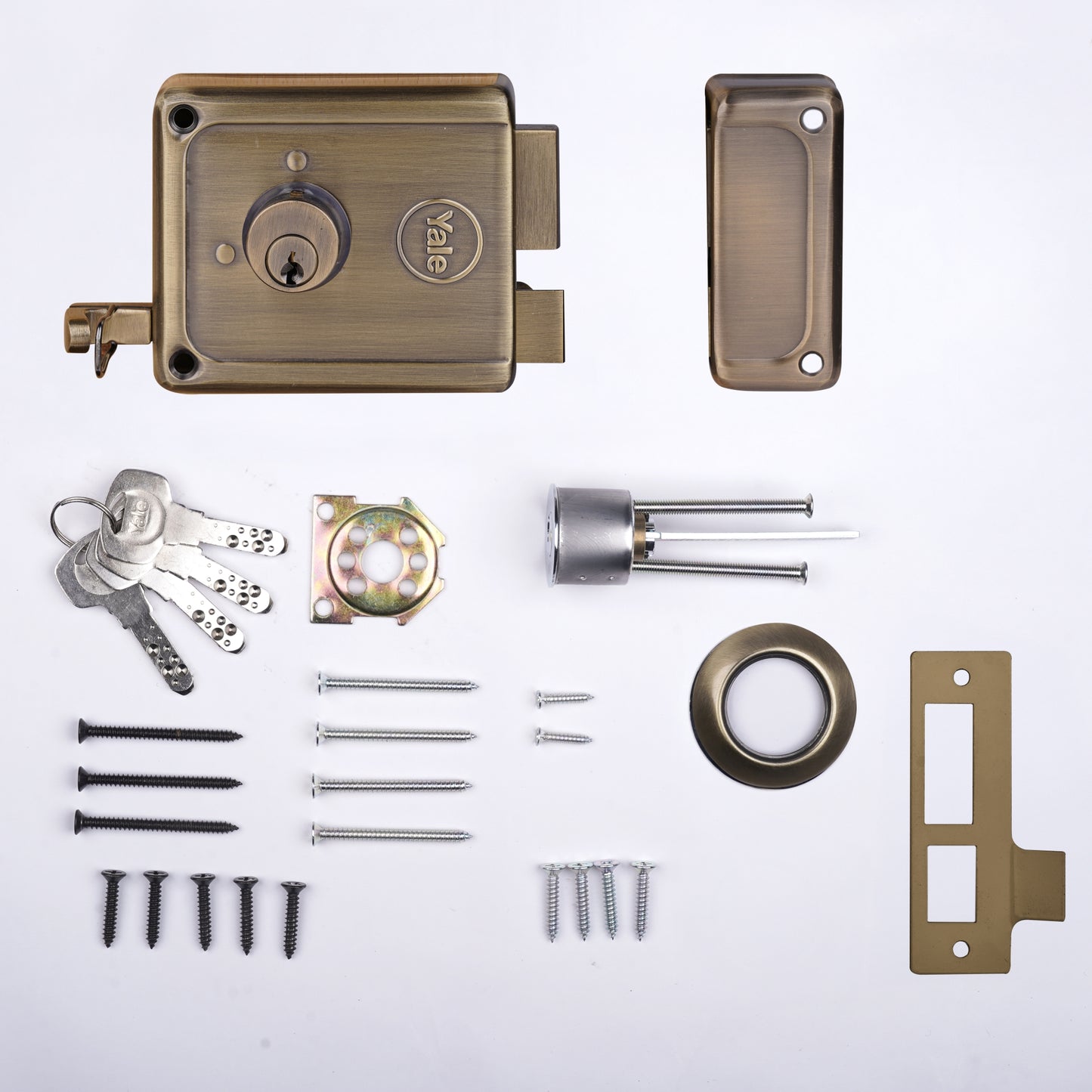 Yale R300 DC AB – Heavy Duty Door Closer in Antique Brass Finish