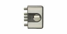 YALE ELECTRIC RIM LOCK, Satin Nickel, Both side keys – Yale India