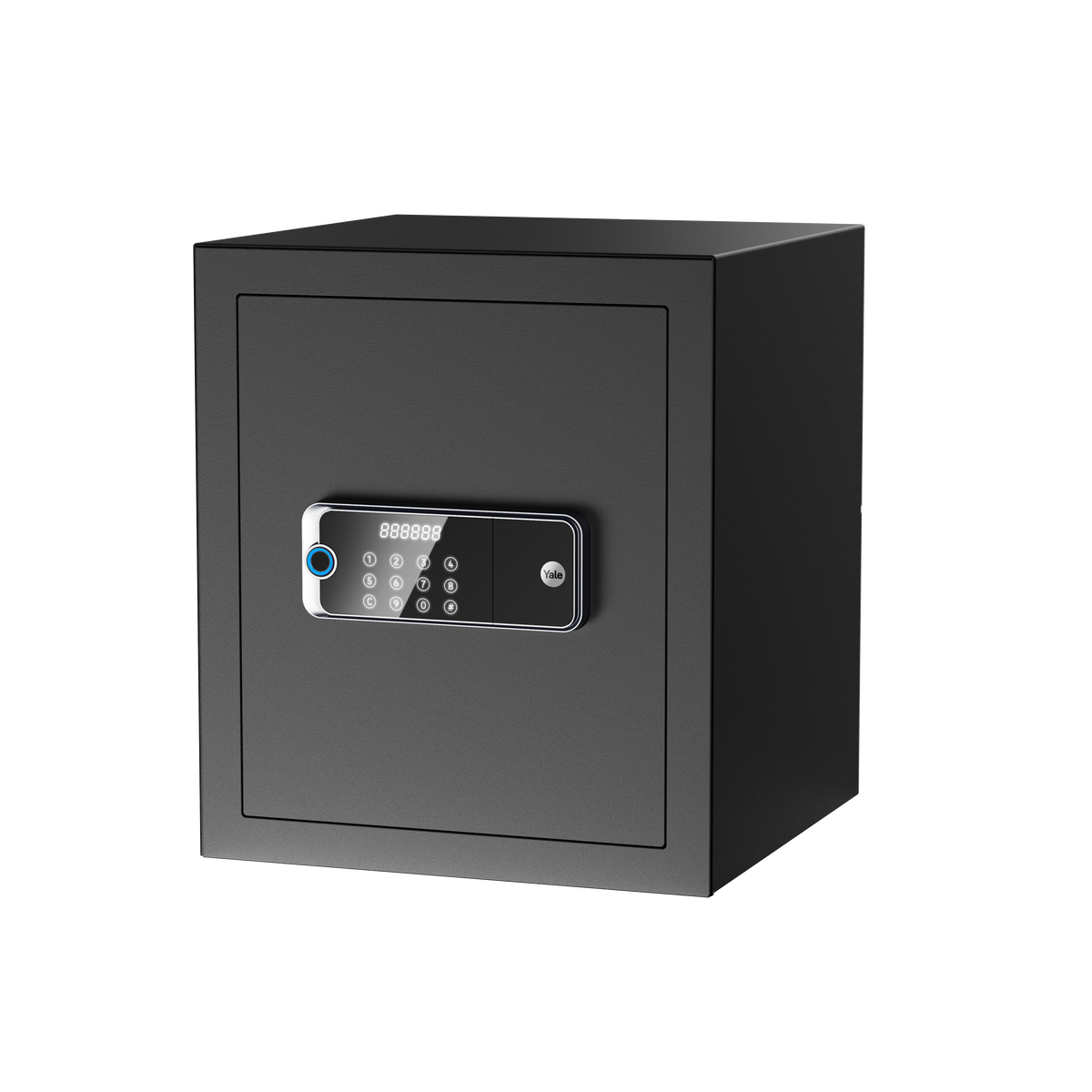 Yale Solis 400 Digital safe locker with fingerprint, PIN and manual key, robust security and stylish design