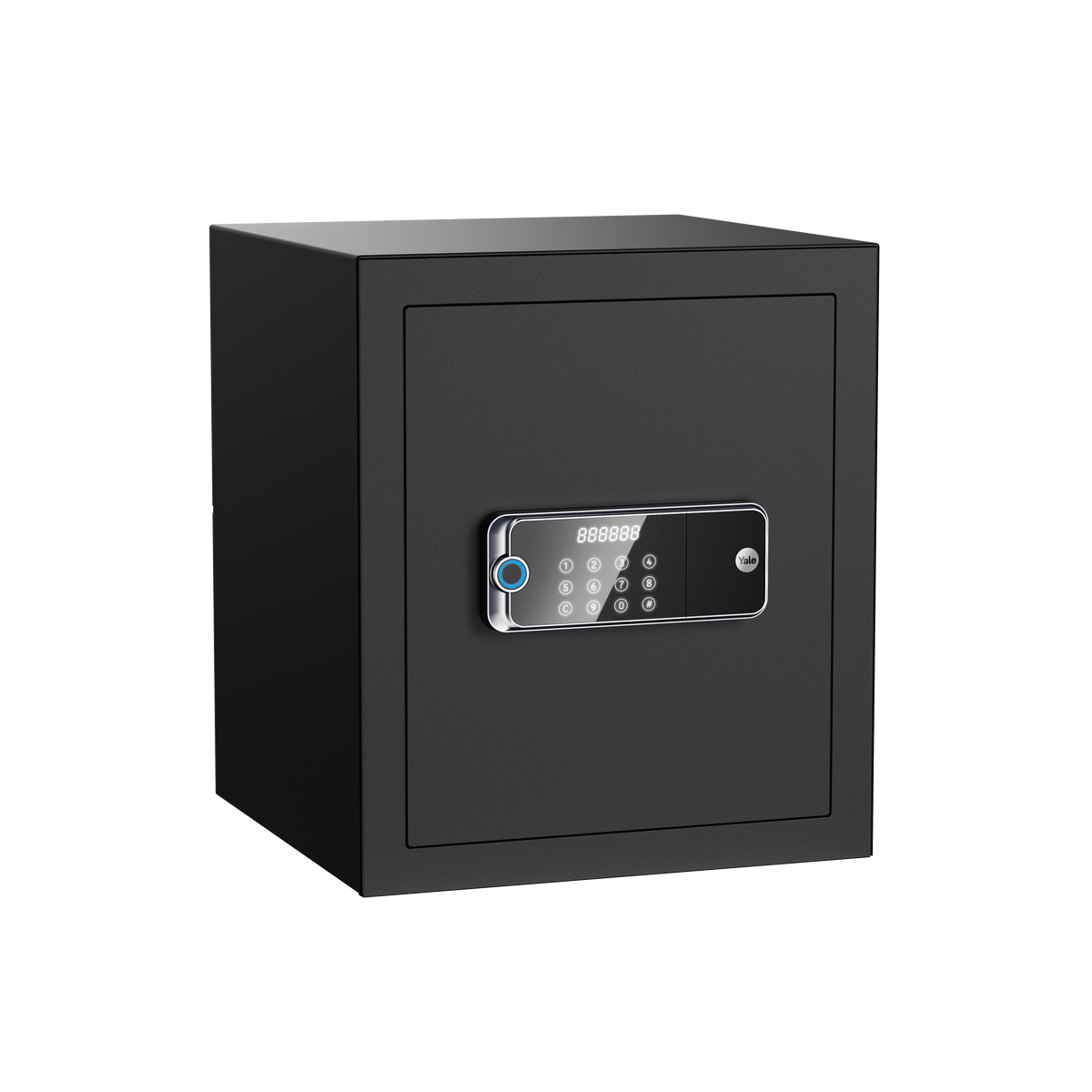 Yale Solis 400 Digital safe locker with fingerprint, PIN and manual key, robust security and stylish design
